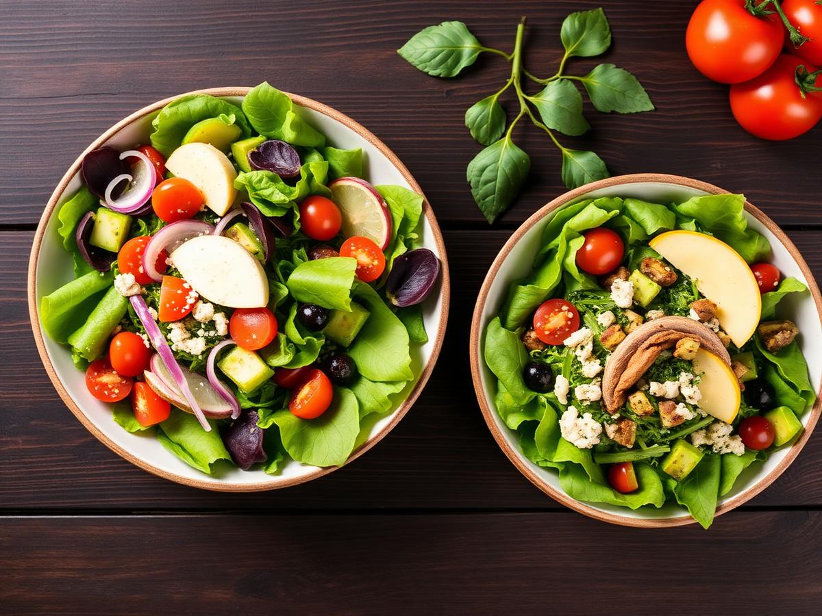 Salades fraîches